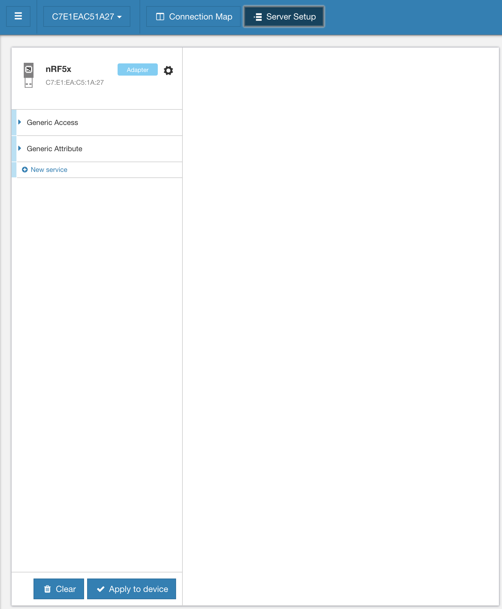 nRF Connect Server Setup
