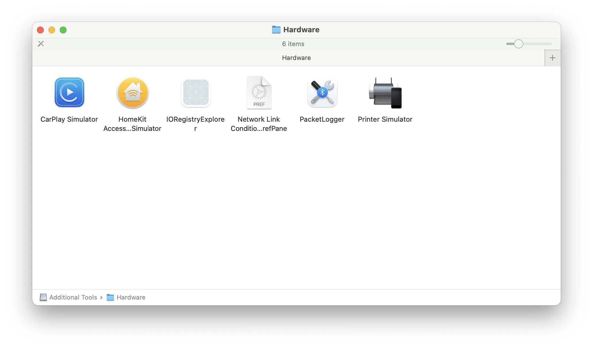 Apple Packet Logger Tool