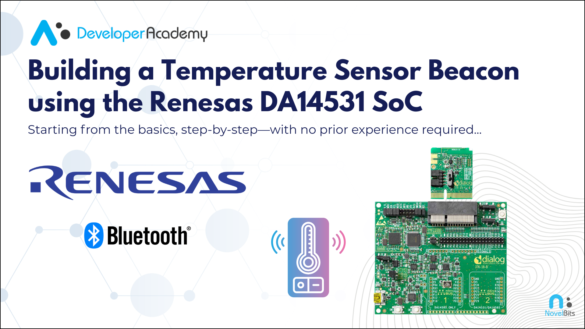 Renesas DA14531 Temperature Sensor Beacon